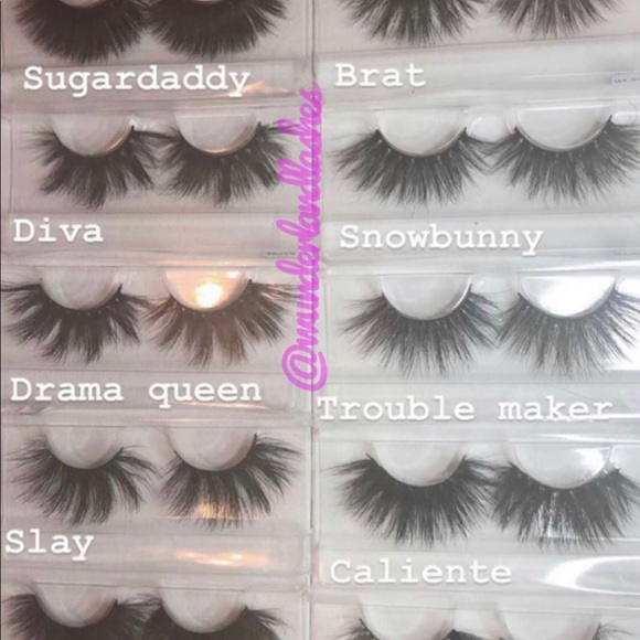 10$ lashes 25 mm real fur mink - Picture 3 of 3